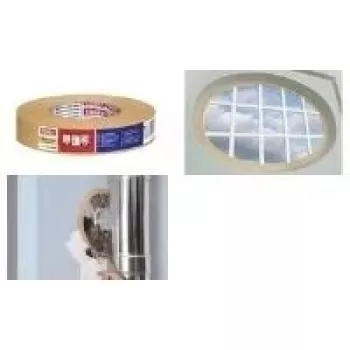 Fita de pintor Tesa 4319, papel fortemente crepe, 25 mm x 50 m