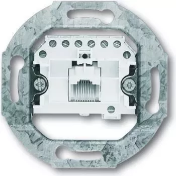 Busch-Jaeger 0230-0-0227 cinzento - branco tomada (2CKA000230A0227)
