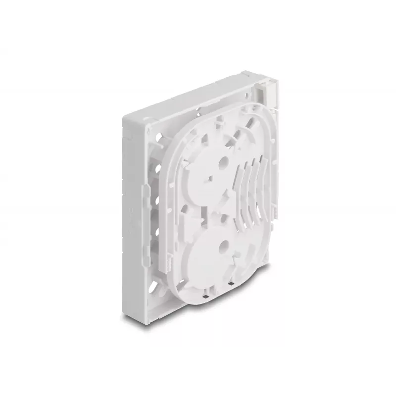 Caixa de ligação de fibra ótica DeLOCK FTTH montagem na parede 4 x SC Simplex LC Duplex branco