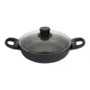 Frigideira de servir BALLARINI 75002-923-0 redonda preta 28 cm