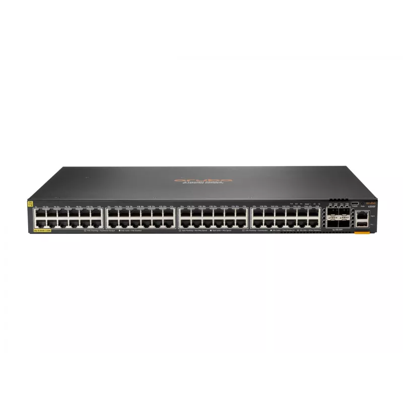 Switch HPE Aruba Networking CX 6200F 48G 4SFP – gerido