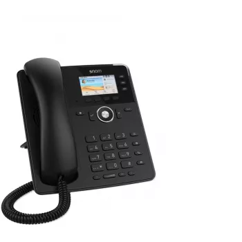 Telefone de secretária Snom D717 telefone IP preto 3 linhas TFT