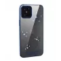 Capa protetora Devia Crystal Flora para iPhone 12 mini, azul