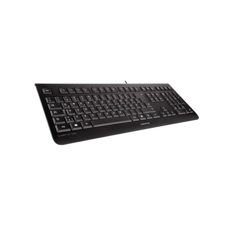 Teclado CHERRY KC 1000 universal USB checo preto