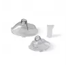 Oro-Med Oro-Mesh Family inalador mesh portátil, branco