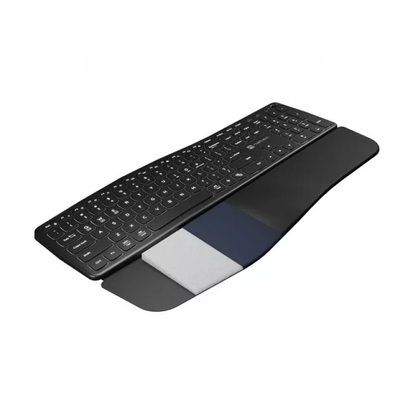 Teclado NATEC PORIFERA Home/Office Bluetooth QWERTY US International preto