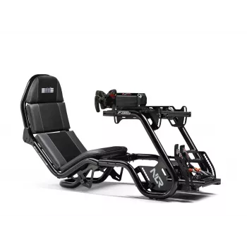 Cockpit de simulador de corrida Next Level Racing NLR-R003 F-GT Pro Fórmula e GT Edição cinzento