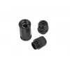 Adaptador de cabo RJ-45 Lanberg AD-RJ45-OS6-IP67 preto