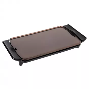 Grelhador de contacto JATA JEGR0550 2500 W preto alumínio retangular