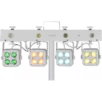 Conjunto de luzes LED EUROLITE KLS-180 Compact 180 W RGB – iluminação compacta de palco/festa, 180 W, RGB