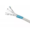 Cabo de rede Extralink par entrançado CAT6A FTP (F/FTP) V2 interior 500M cinzento