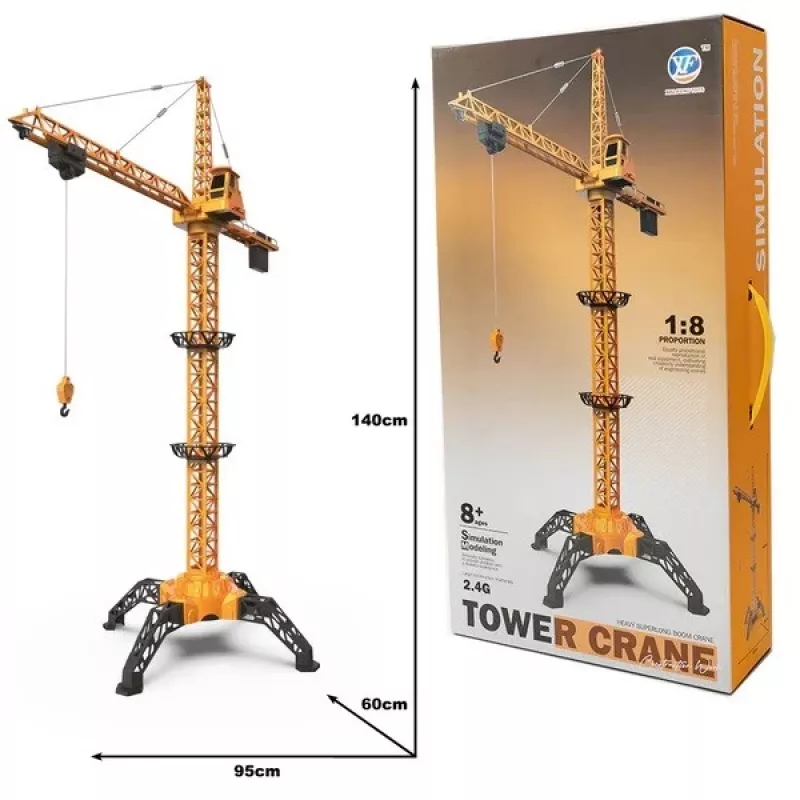 Modelo de grua telecomandada Ascato escala 1:14, marca Ascato, MPN 125831