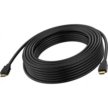 VISION - Highspeed - Cabo HDMI - HDMI macho para HDMI macho - 10,0 m - Isolamento duplo - Preto - Largura de banda de 48 Gbit/s, suporte de 8K 60 Hz (