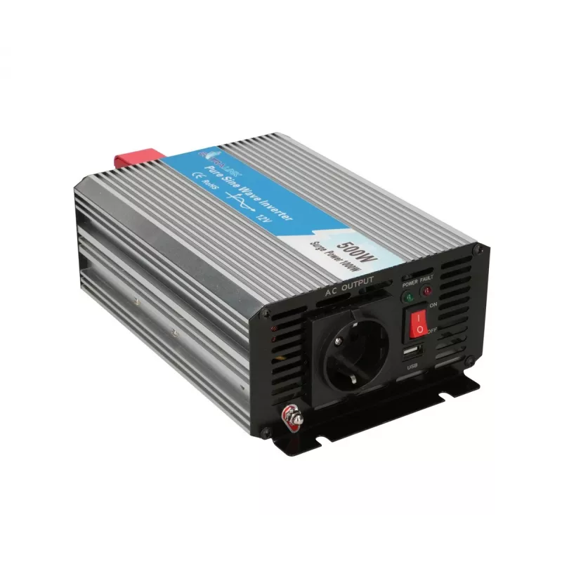 Conversor de tensão Extralink OPIP-500W 12V 500W onda sinusoidal pura