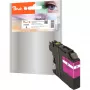 Peach PI500-89 cartucho de tinta compatível para Brother LC-125XL, XL, 15 ml, magenta