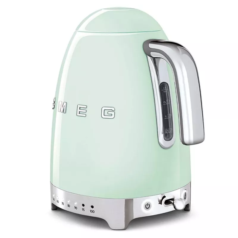 Chaleira Smeg 50's Style KLF04PGEU Verde pastel