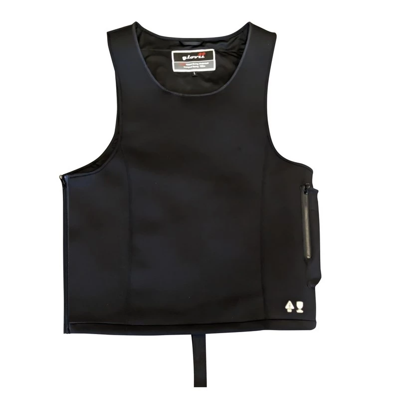 Colete para desportos aquáticos Glovii GMV1M preto softshell