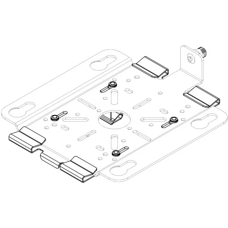 Suporte T-Bar para ponto de acesso WLAN Lancom Systems LX-7000 para LX-7500 LX-7300, branco, pack de 5