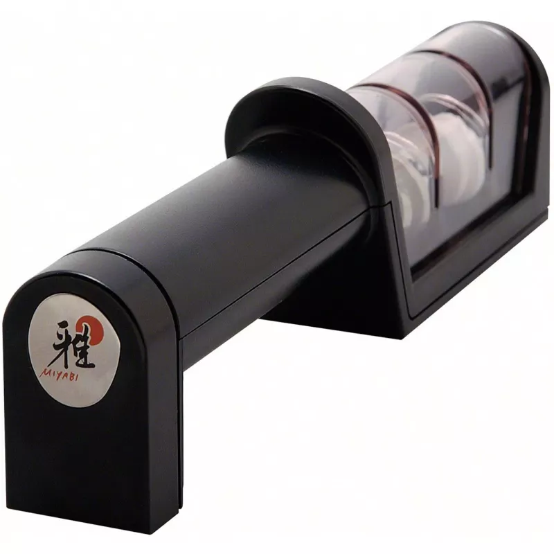 ZWILLING Miyabi afiador de facas de puxar preto