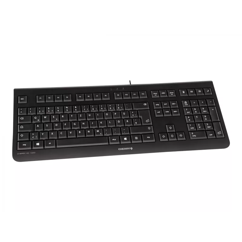 Cherry KC 1000 - Teclado - Nórdico - preto