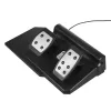 Volante nano rs RS700 com fios USB rotação 270°, 10 botões, pedais, vibração, cabo de 1,8 m