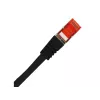 Cabo de patch Alantec KKS6CZA0.5 F/UTP Cat.6 PVC 0,5 m preto