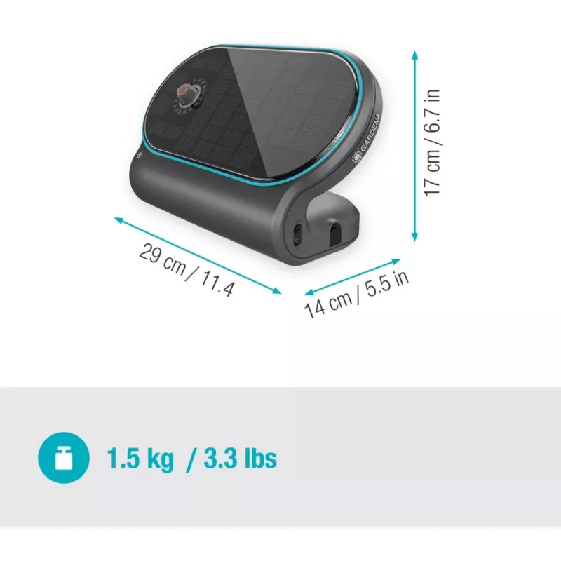 Gardena AquaBloom kit L, rega solar, 13330-20