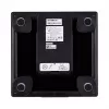 Omron VIVA HBF-222T-EBK balança de composição corporal, quadrada, LCD, preta