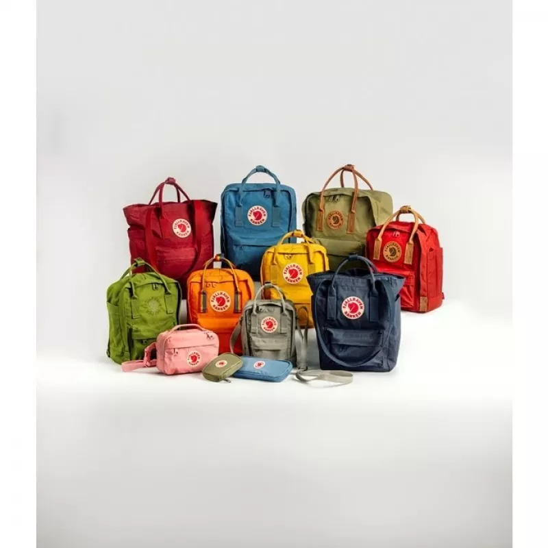 Mochila de lazer Fjällräven Kånken coral polipropileno vinylon