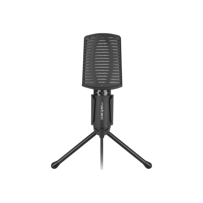 Microfone para portátil NATEC ASP preto
