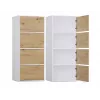 Cómoda ALMA branco/carvalho artisan