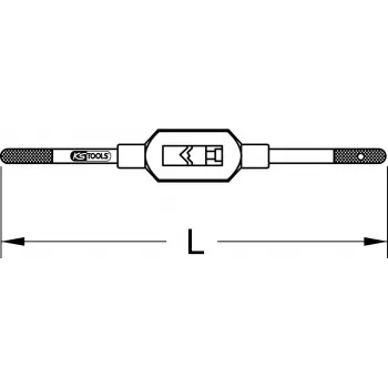 KS Tools chave de machos ajustável M5-M20 (331.0015)