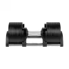 Haltere de ferro fundido ajustável Rebel Active 36 kg, incrementos automáticos de 2 kg