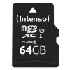 Cartão de memória Intenso 64GB MicroSDXC UHS-I Classe 10 3423490