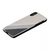 Capa para smartphone man and wood para iPhone X/XS — fato cinzento, preto