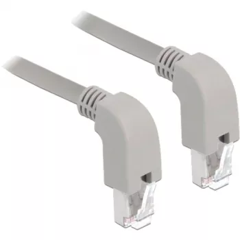 Cabo de rede DeLOCK 85877 Cat6a S/FTP 1m cinzento