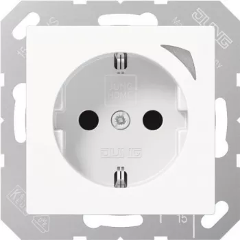 Jung HOME SCHUKO BTA1521SWW Tomada 1 (BTA1521SWW)