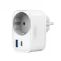 carregador USB universal 20W branco/2P AC TA-ACPDQC20-01-W GEMBIRD