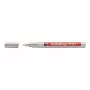 Marcadores Edding e-751 branco ponta fina, pack de 2, tinta branca