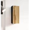 Conjunto de armários de sala Cama VIGO 13 preto/carvalho wotan