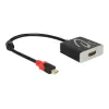 Adaptador de cabo de vídeo DeLOCK 62735 Mini DisplayPort para HDMI