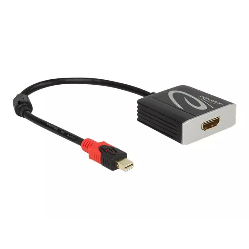 Adaptador de cabo de vídeo DeLOCK 62735 Mini DisplayPort para HDMI