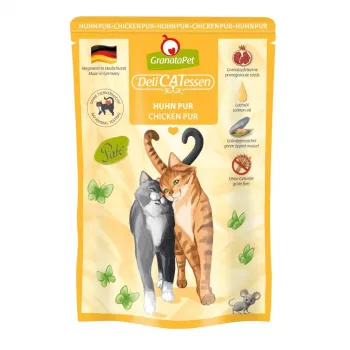GRANATAPET DeliCATessen frango - comida húmida para gatos - 85 g