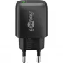 Carregador rápido USB-A QC (18 W) (preto)