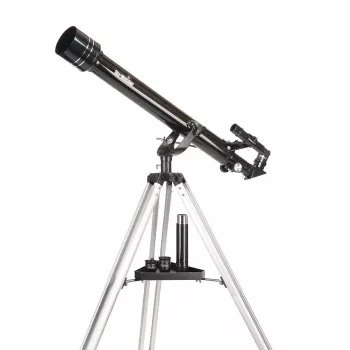 Telescópio refrator Skywatcher BK 607 AZ2 60/700 — abertura 60 mm, distância focal 700 mm, montagem altazimutal AZ2