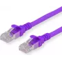 Secomp Roline - cabo de rede - RJ-45 (M) para RJ-45 (M) - 1 m - SFTP - CAT 6a - violeta (21.15.2931)