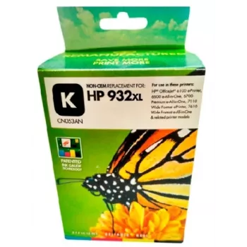 Cartucho compatível Static-Control Hewlett-Packard 932XL CN053AE 100ml preto