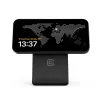 Carregador de interior Crong CRG-MSPS-BLK para smartwatch preto Lightning USB sem fios