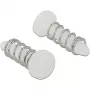 Rebite de encaixe para dissipador de calor Delock - conjunto 10 peças branco (18272)