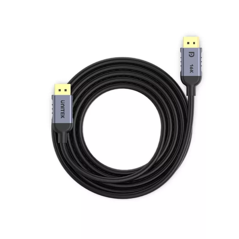UNITEK C1626GY01-1M DisplayPort 2.1 preto